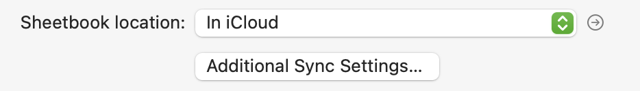 Soulver für Mac Synchronisierungseinstellungen